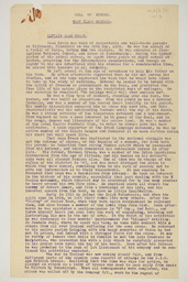 Typed brief biographical account of Captain Se·n Breen, page 1