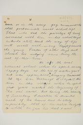 Handwritten brief biographical account of Commandant Peadar Clancy, page 4