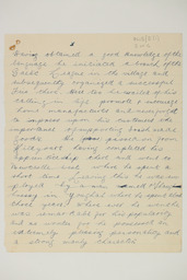 Handwritten brief biographical account of Commandant Peadar Clancy, page 5