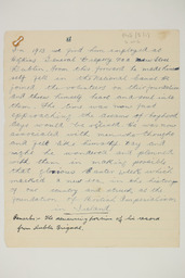 Handwritten brief biographical account of Commandant Peadar Clancy, page 6