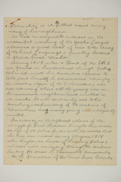 Handwritten brief biographical account of Thomas Curtin, page 2