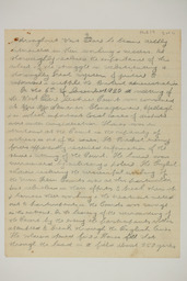 Handwritten brief biographical account of Thomas Curtin, page 3