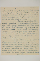 Handwritten brief biographical account of Volunteer Michael Darcy, page 2