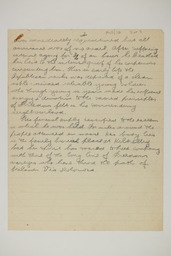 Handwritten brief biographical account of Volunteer Thomas Keane, page 3