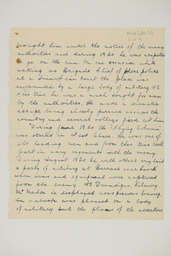 Handwritten brief biographical account of Commandant William Shanahan, page 4