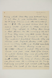 Handwritten brief biographical account of Commandant William Shanahan, page 7