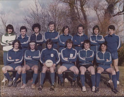 [Group portrait of the TCE soccer team.]