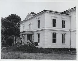 Restoration work Plassey House 1971