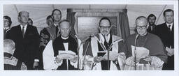 Service of dedication September 1972