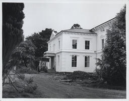 Restoration work Plassey House 1971