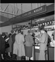 Duty Free Liquor Counter