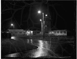 Shannon Airport at Night - Courtyard and Control Tower