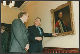 Unveiling of portrait of Tom Ryan