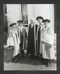 Honorary conferring of Sir Bernard Crossland; John Loyola Murray; Romulo O'Farrill Jr. and Dermot Patrick Whelan