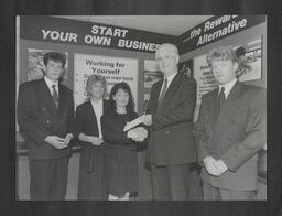 Presentations of the Bank of Ireland Award to Best Student Project in the UL Enterprise Exhibition