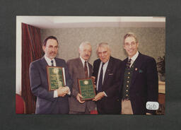 Rockland-Irish Rights Activities Inc. presents the Hon. Benjamin A Gilman Scholarship to UL and the University of Ulster