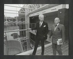 US Ambassador William H. G. Fitzgerald on a visit to the University of Limerick