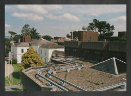 Rooftop views of Plassey House and Main Building, Foundation Building, and Limerick city