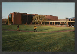 Exterior of the Glucksman Building (library)