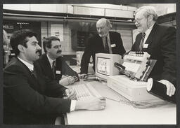 Ken Wylie and Noel Mulcahy at the Automation Research Centre