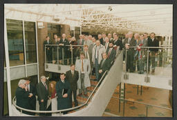 Group at an unidentified event in the Foundation Building