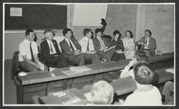 Computer Centre directors' panel during the opening forum of an unidentified event