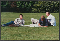 Shots of Gaelic football match, the running track and students on campus