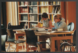 Group shots of students on campus