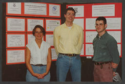 Exhibition stand [environmental?] with individual and group