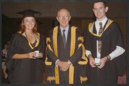 Graduation shots, group shots,  man on top of a UL building, presentation of a prize or award, groups outside Plassey House, portrait shots of children, graduation, aerial of campus