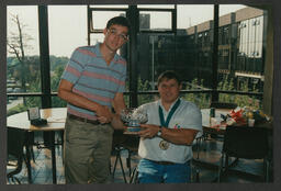 Presentation to Sean O'Grady -  group and individual shots