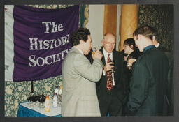 Dr Roger Downer, David Fleming and others at the launch of History Studies