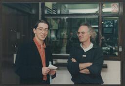 David Lilburn attending the French Ambassador Exhibition Opening 