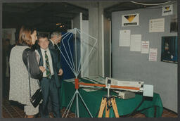 Attendees at the PEI Technologies Information Stand at the University of Limerick