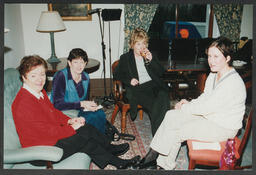 ITD staff members at a "Christmas Party '99" at Plassey House at the University of Limerick