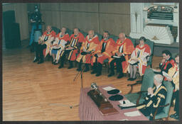 University of Limerick 1970 Planning Board Receiving Honorary Doctorates