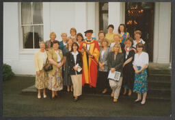 Jack Charlton Outside Plassey House after his Honorary Conferring in Doctor of Science at the University of Limerick.