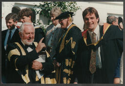  Leo Colgan reveling in the joyous atmosphere at a Conferring Ceremony at the University of Limerick