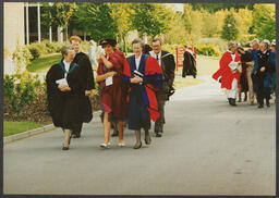 Nominees, Proposers, Members of Governing Authority, Academic Council and Staff Preparing for an Academic Procession at Conferring Ceremony at the University of Limerick