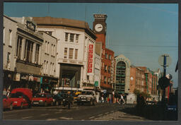 Various shots of landmark sites in Limerick City, shots of construction of Sarsfield Lock - box file labelled "Limerick City"