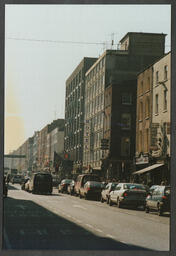 Various shots of landmark sites in Limerick City, shots of construction of Sarsfield Lock - box file labelled "Limerick City"