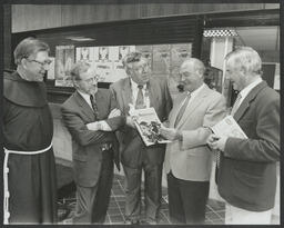 Pat Kelly, Jim Kemmy T.D. Kieran R. Byrne and Others at the Liberty Book Fair in the Foundation Building at the University of Limerick