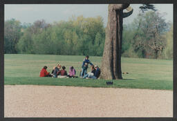 Students Unwinding on the Campus Grounds at the University of Limerick