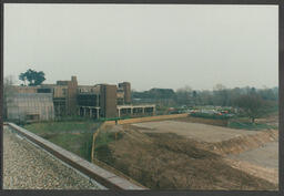 Detailed shots of the phases of construction of the Library and Information Science building (LIS) [Glucksman Library]