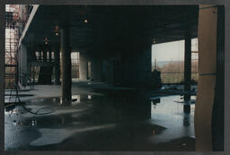 Detailed shots of the phases of construction of the Library and Information Science building (LIS) [Glucksman Library]