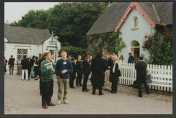 Attendees of the International Conference on Systems Engineering (ICSE) 2000 at Social Outing to Bunratty Castle and Folk Park in Bunratty Co. Clare.